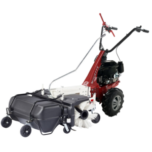 balayeuse avec bac de ramassage eurosystems de 88 cm minieffe rm loncin 196 ohv