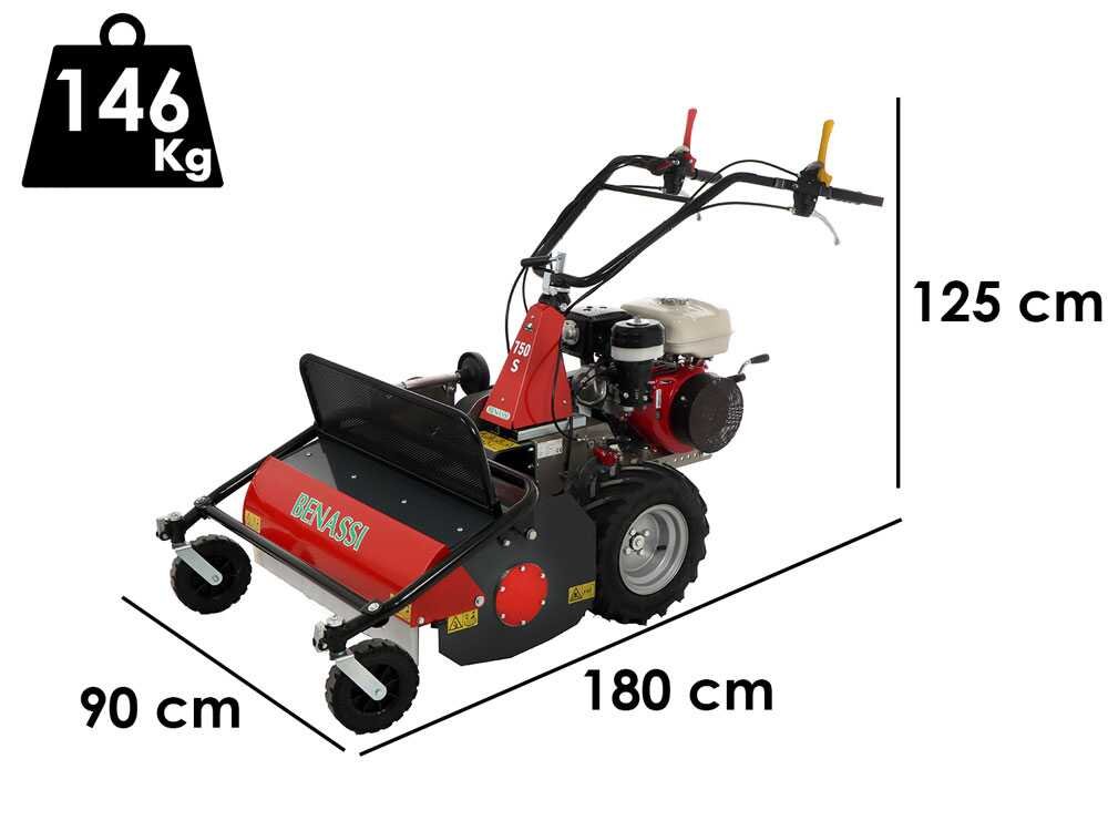 benassi t750s tondeuse débroussailleuse professionnelle à couteaux honda gx270 benassi t750s tondeuse débroussailleuse professionnelle à couteaux honda gx270