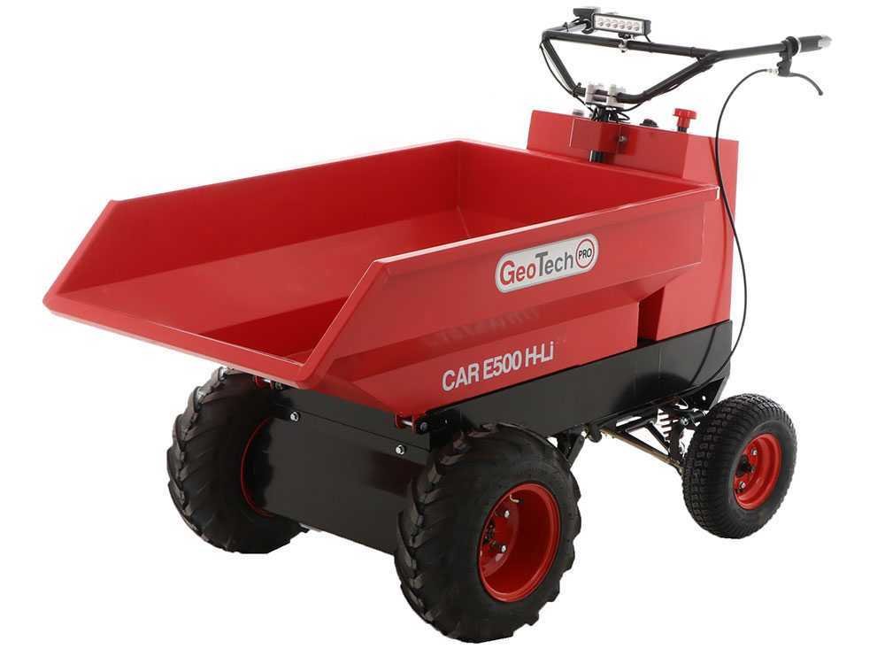 brouette à batterie geotechpro mini dumper car e500 h li caisson dumper 500kg brouette à batterie geotechpro mini dumper car e500 h li caisson dumper 500kg