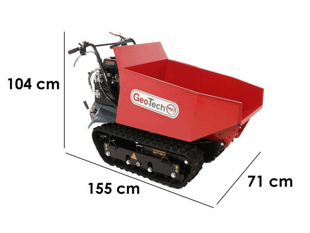 brouette à chenilles geotechpro geoporter h 540d hydro caisson dumper hydraulique 500kg brouette à chenilles geotechpro geoporter h 540d hydro caisson dumper hydraulique 500kg