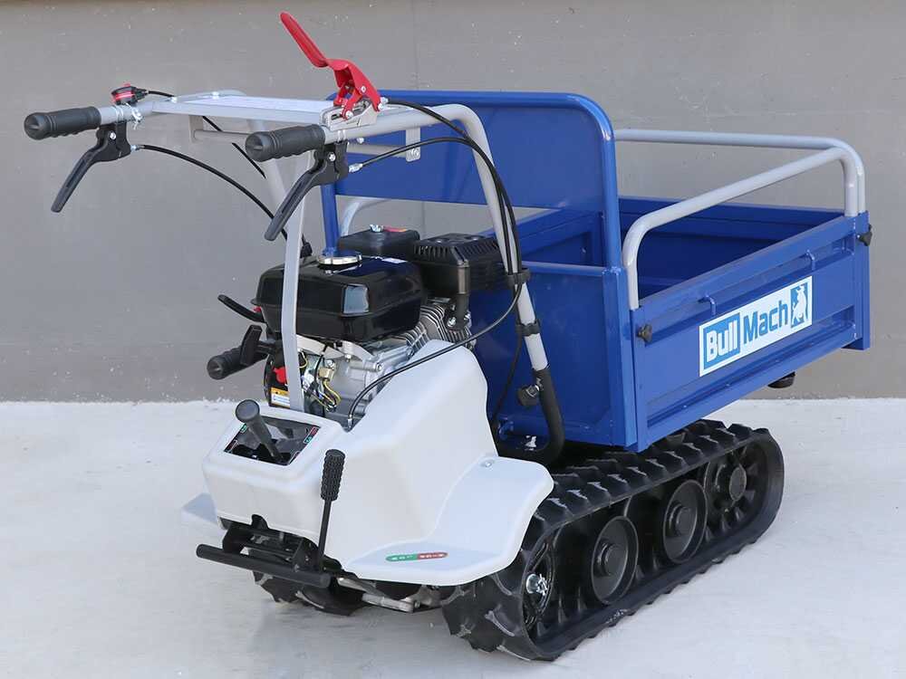 brouette à moteur à chenilles bullmach helios 320 e caisson extensible manuel 320kg brouette à moteur à chenilles bullmach helios 320 e caisson extensible manuel 320kg