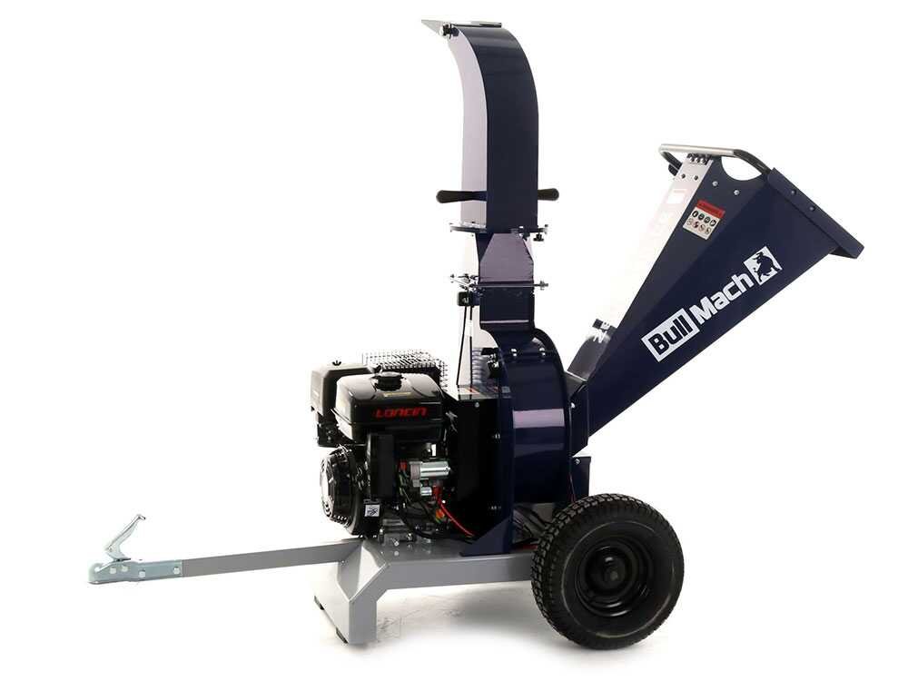 bullmach zeus 120 le broyeur thermique professionnel moteur à essence 15 cv avec démarrage électrique