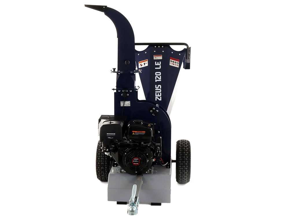 bullmach zeus 120 le broyeur thermique professionnel moteur à essence 15 cv avec démarrage électrique