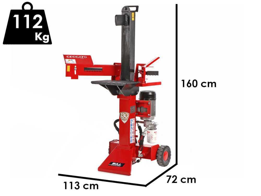 ceccato bull sple6lt fendeuse à bois électrique verticale 400v ceccato bull sple6lt fendeuse à bois électrique verticale 400v