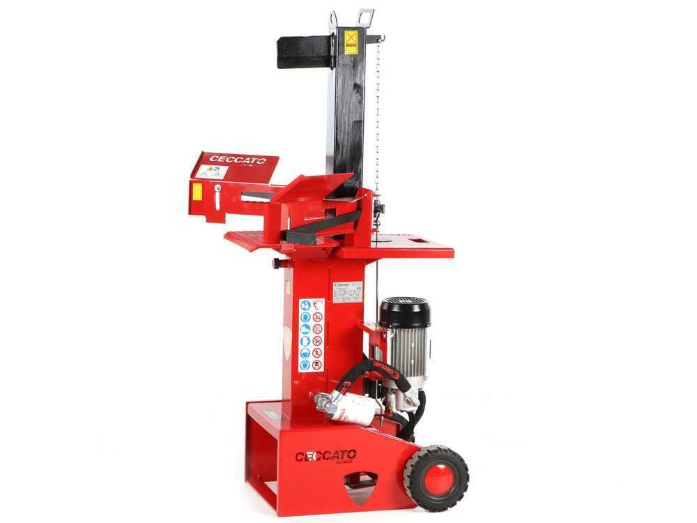 ceccato bull sple8t fendeuse à bois électrique verticale 400 v ceccato bull sple8t fendeuse à bois électrique verticale 400 v