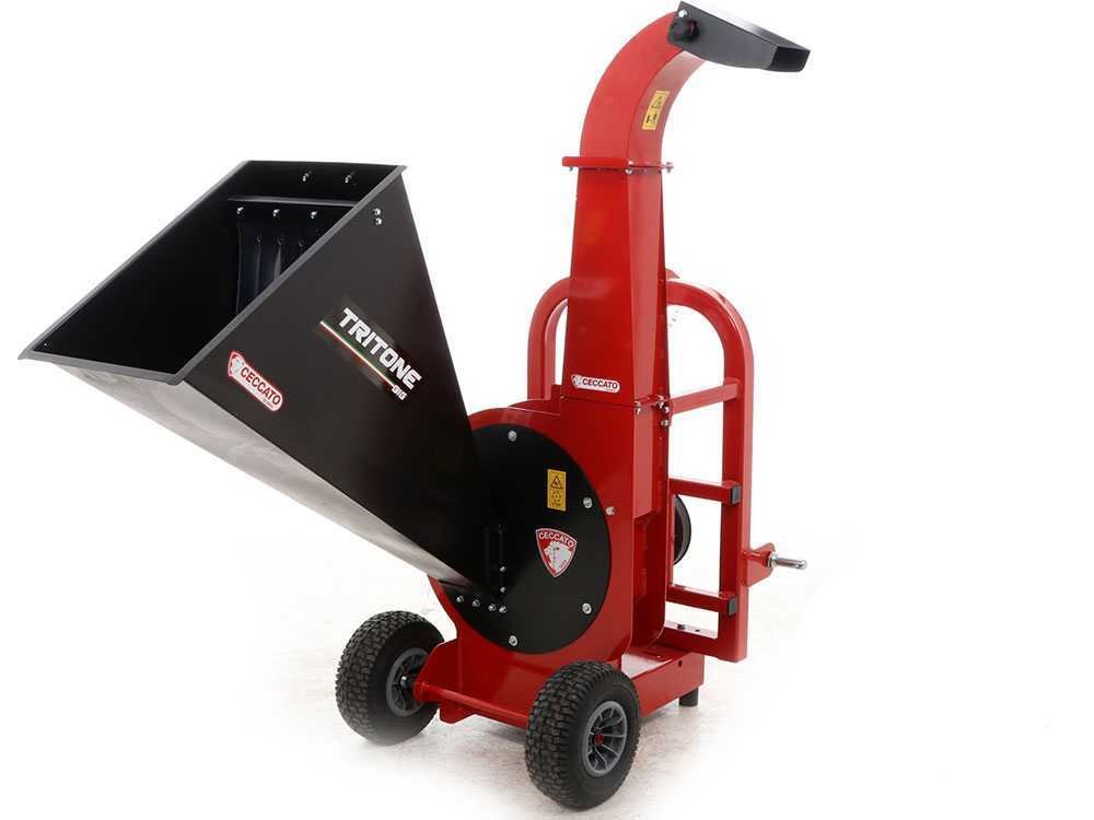 ceccato tritone big pto broyeur de branches à tracteur avec raccord à 3 points