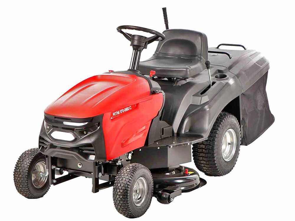 geotech rtm 170 960 c tracteur tondeuse boîte mécanique bac de ramassage geotech rtm 170 960 c tracteur tondeuse boîte mécanique bac de ramassage