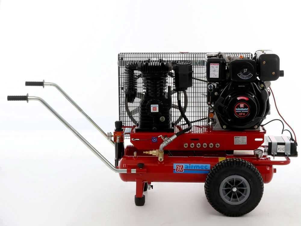 motocompresseur airmec ttd 3460/650 moteur diesel de 6 hp 650 l/min motocompresseur airmec ttd 3460/650 moteur diesel de 6 hp 650 l/min