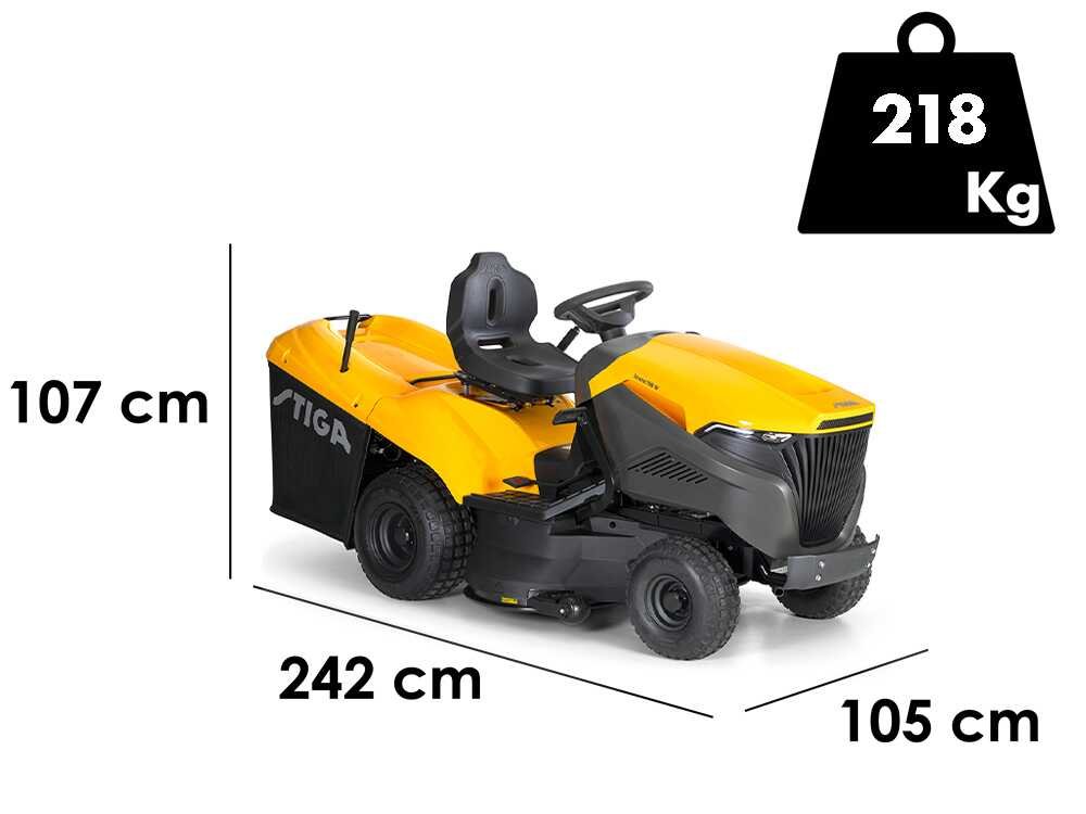stiga estate 798 w tracteur tondeuse transmission hydrostatique bac de ramassage mulching stiga estate 798 w tracteur tondeuse transmission hydrostatique bac de ramassage mulching