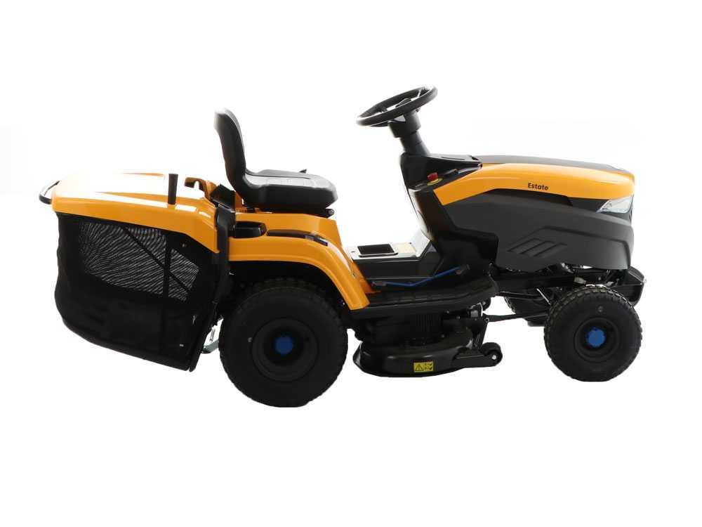 tracteur tondeuse à batterie stiga estate 384e bac de ramassage puissance 48v/30ah tracteur tondeuse à batterie stiga estate 384e bac de ramassage puissance 48v/30ah